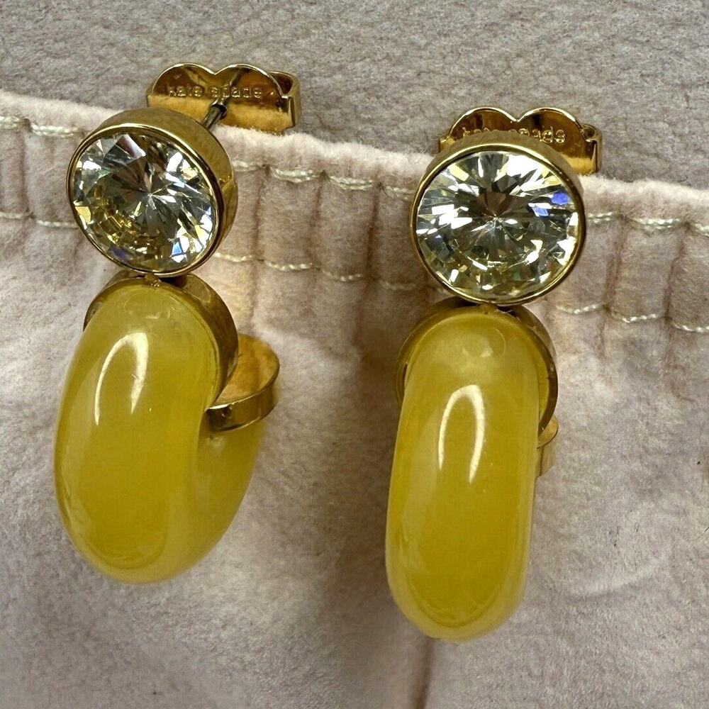 Kate Spade New York Seeing Stripes Stud Hoops